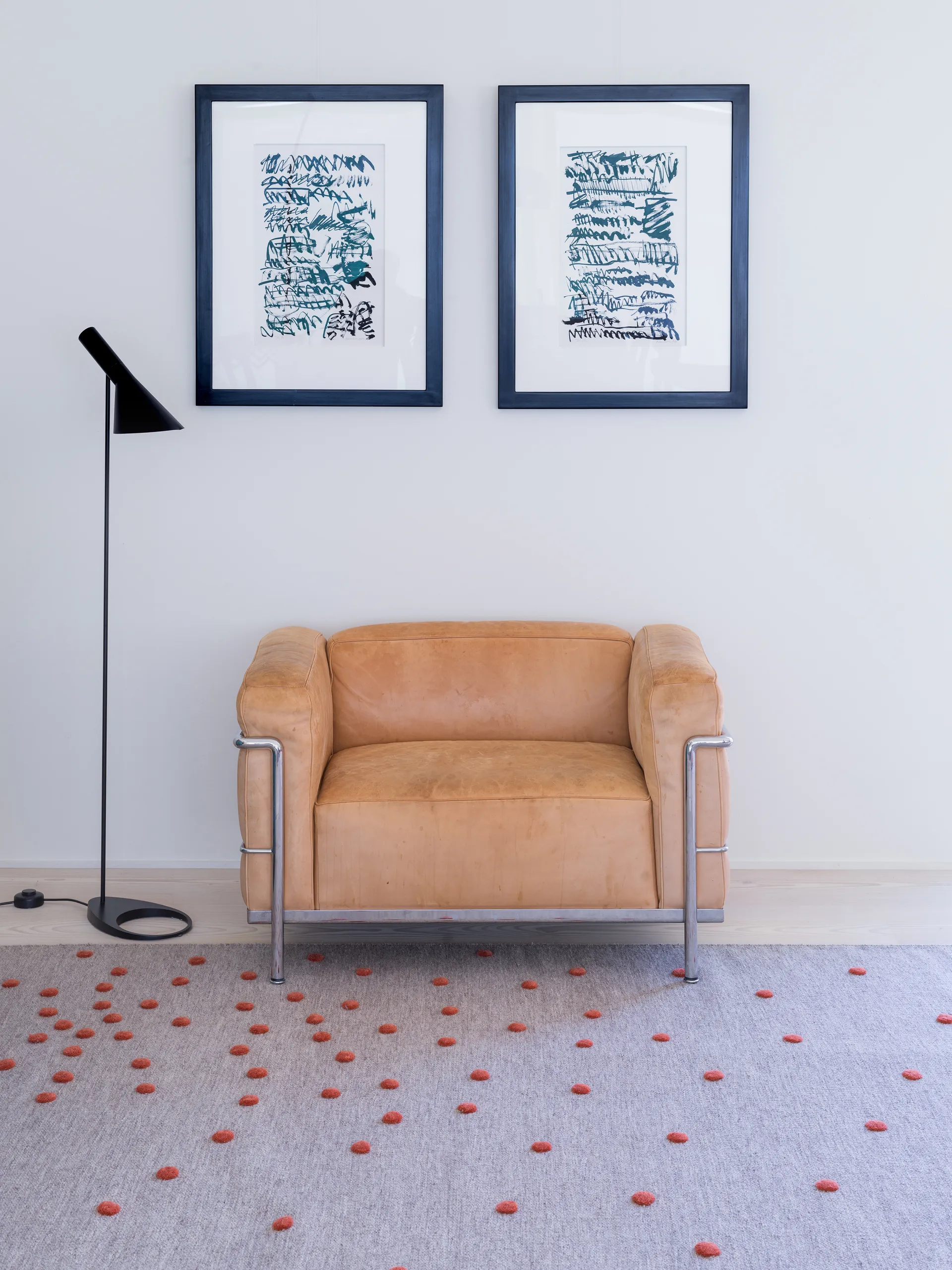 Bula tæppe, Coral, 170x240 cm Kateha