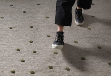 Bula tæppe - Green, 170x240 cm - Kateha