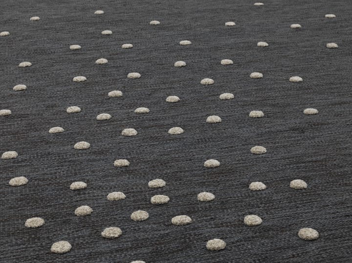 Bula tæppe, Nearly Black, 200x300 cm. Kateha