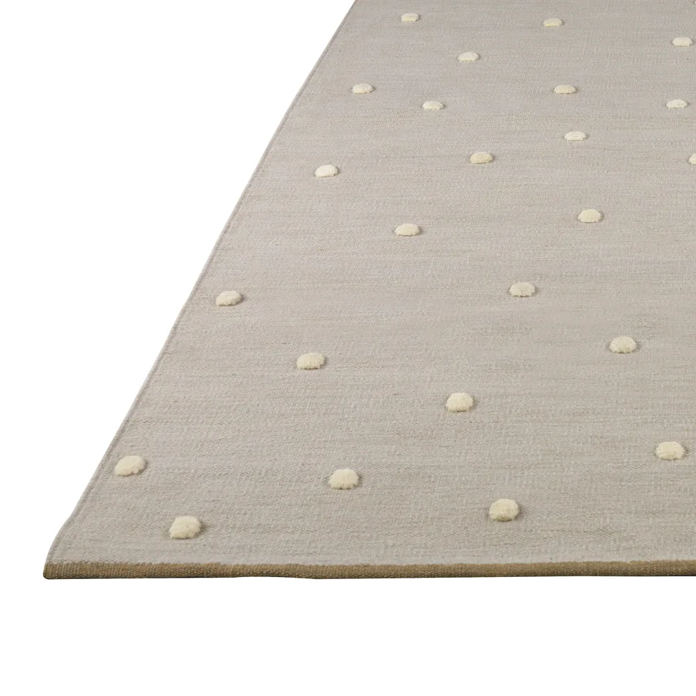 Bula tæppe, white/green, 170x240 cm Kateha