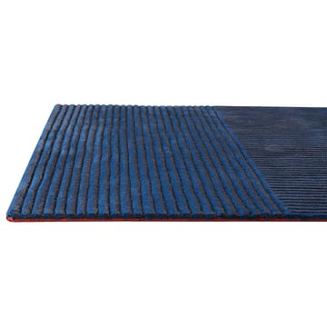 Dunes Straight tæppe - blue, 200x300 cm - Kateha