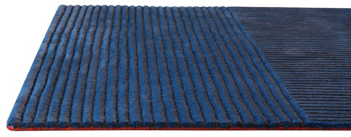 Dunes Straight tæppe - blue, 200x300 cm - Kateha