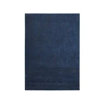 Dunes Straight tæppe - blue, 200x300 cm - Kateha
