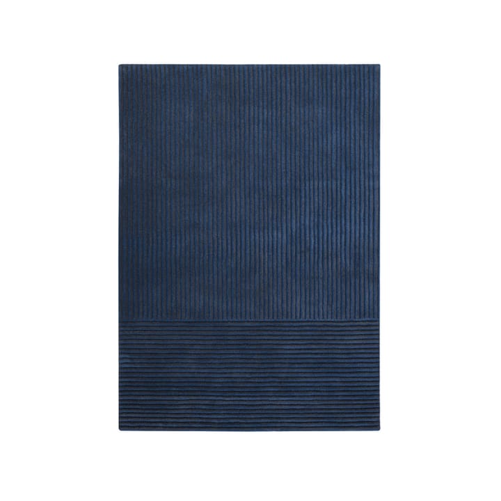 Dunes Straight tæppe - blue, 200x300 cm - Kateha