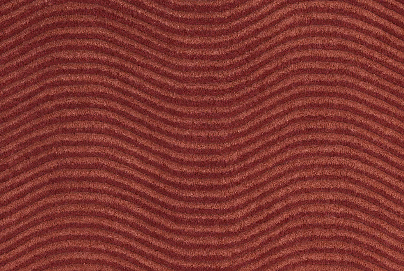 Dunes Wave tæppe, dusty red, 170x240 cm Kateha