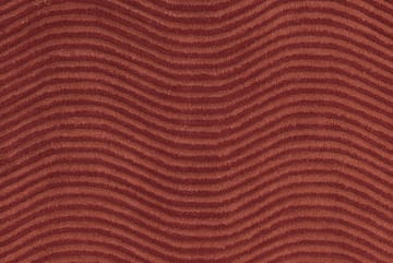 Dunes Wave tæppe - dusty red, 200x300 cm - Kateha