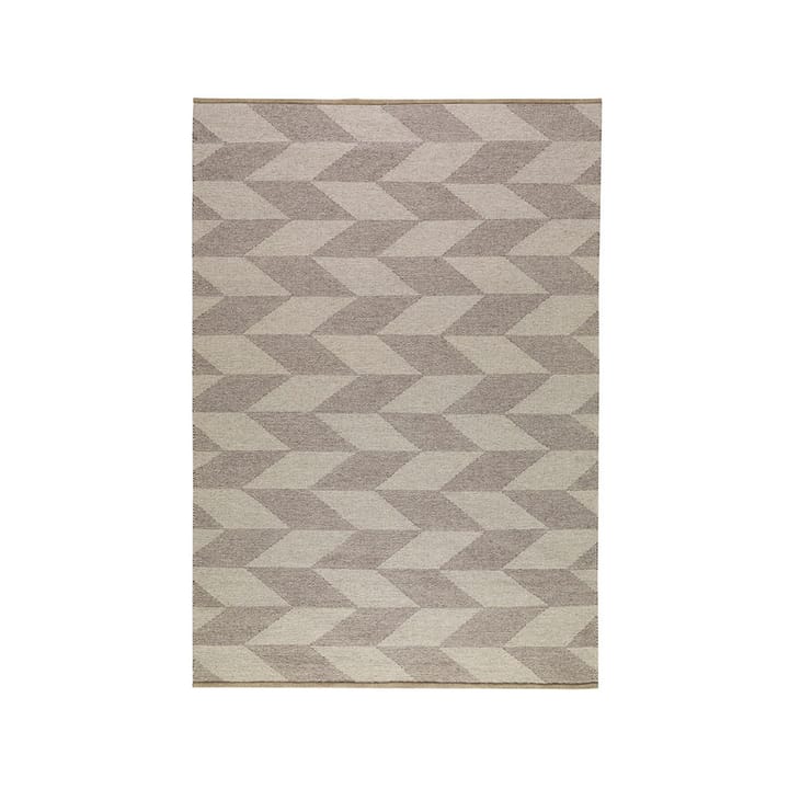Herringbone Weave tæppe - light beige, 170x240 cm - Kateha