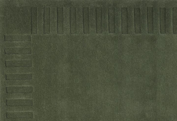 Lea original uldtæppe, Green-18, 170x240 cm Kateha