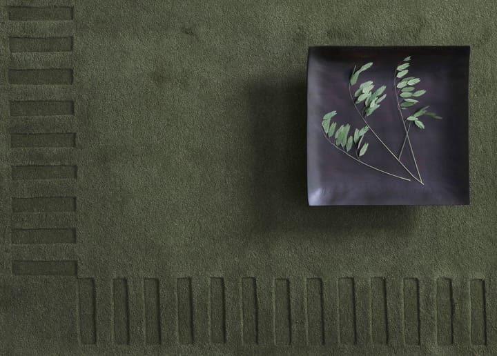 Lea original uldtæppe, Green-18, 170x240 cm Kateha