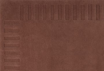 Lea original uldtæppe - Rust-45, 170x240 cm - Kateha