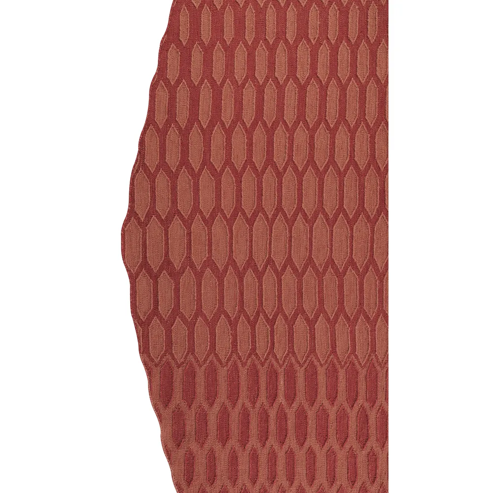 Pond Flossa Diamond tæppe, roses, 216x270 cm Kateha