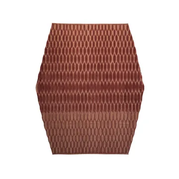 Pond Flossa Diamond tæppe - roses, 216x270 cm - Kateha