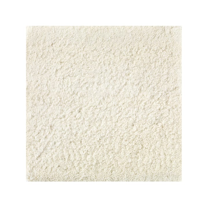 Sencillo tæppe rundt - white, 220 cm - Kateha