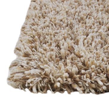 Shaggy tæppe - white/beige 170x240 cm - Kateha