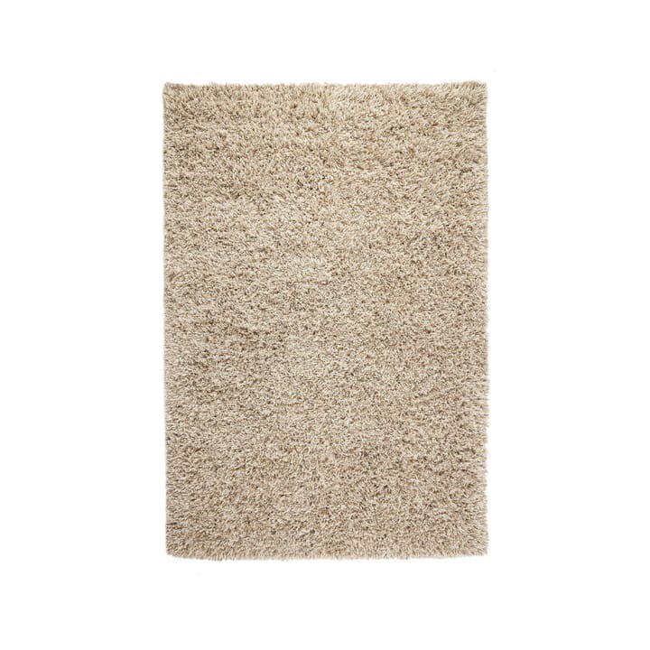 Shaggy tæppe - white/beige 170x240 cm - Kateha