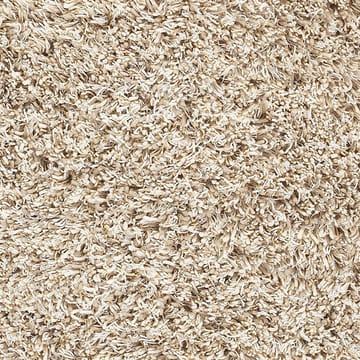 Shaggy tæppe - white/beige 170x240 cm - Kateha