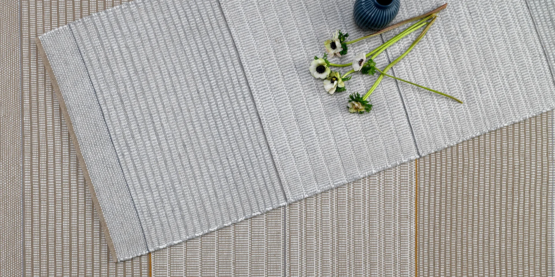 Tribulus Four gangmåtte, Grey, 80x250 cm Kateha