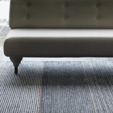 Tribulus One håndvævet uldtæppe, multi, Sort/Hvid/Rød/Gul 300x200 cm Kateha