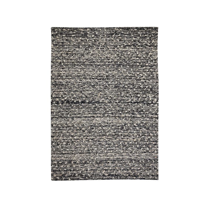 Woolly tæppe - Black/white, 200x300 cm - Kateha
