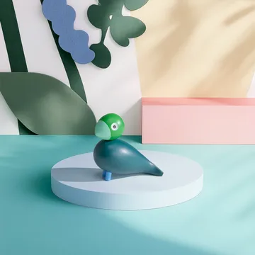 Kaj Bojesen Year Bird 2026 Birk - Mørkegrøn - Kay Bojesen Denmark