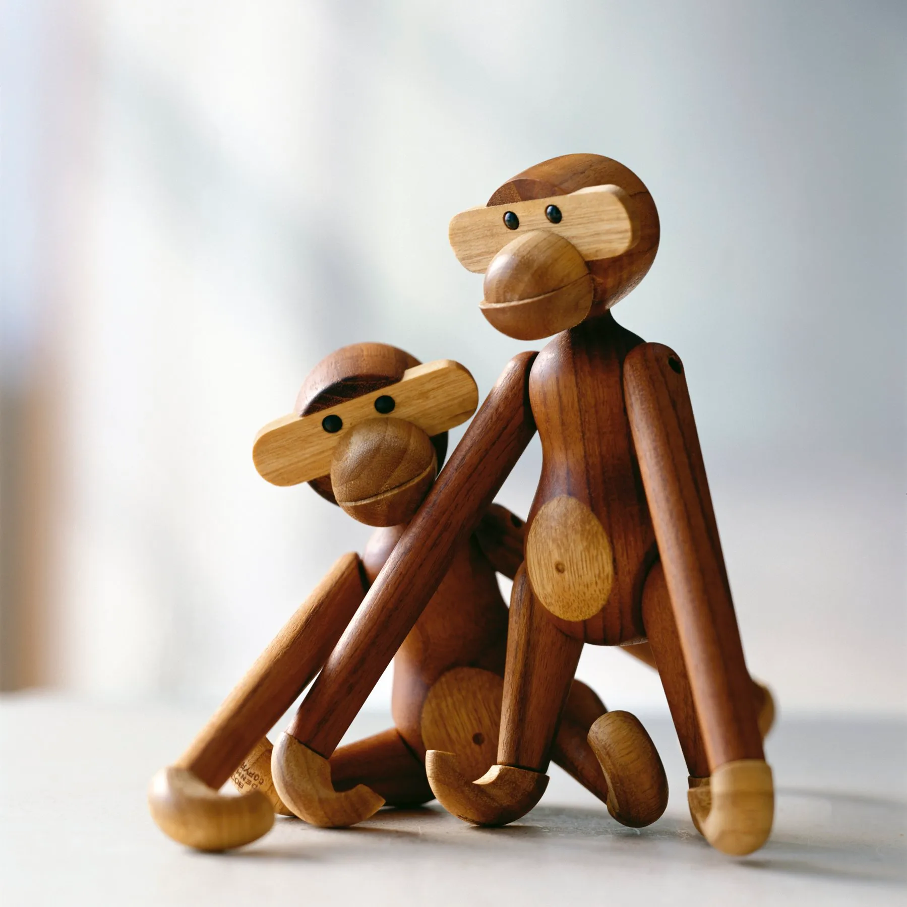 Kay Bojesen abe lille, Teak-limbatræ, 20 cm Kay Bojesen Denmark