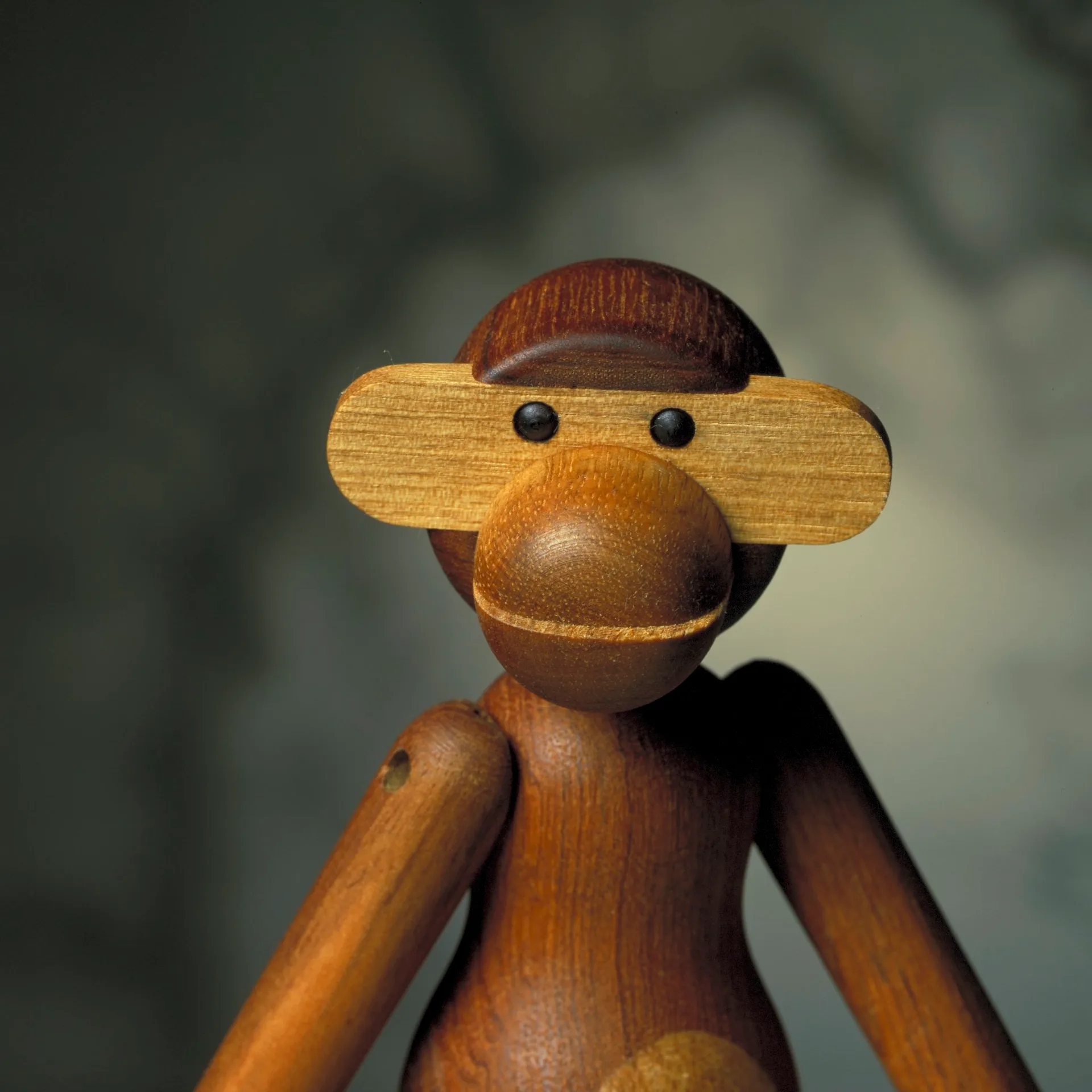 Kay Bojesen abe lille, Teak-limbatræ, 20 cm Kay Bojesen Denmark