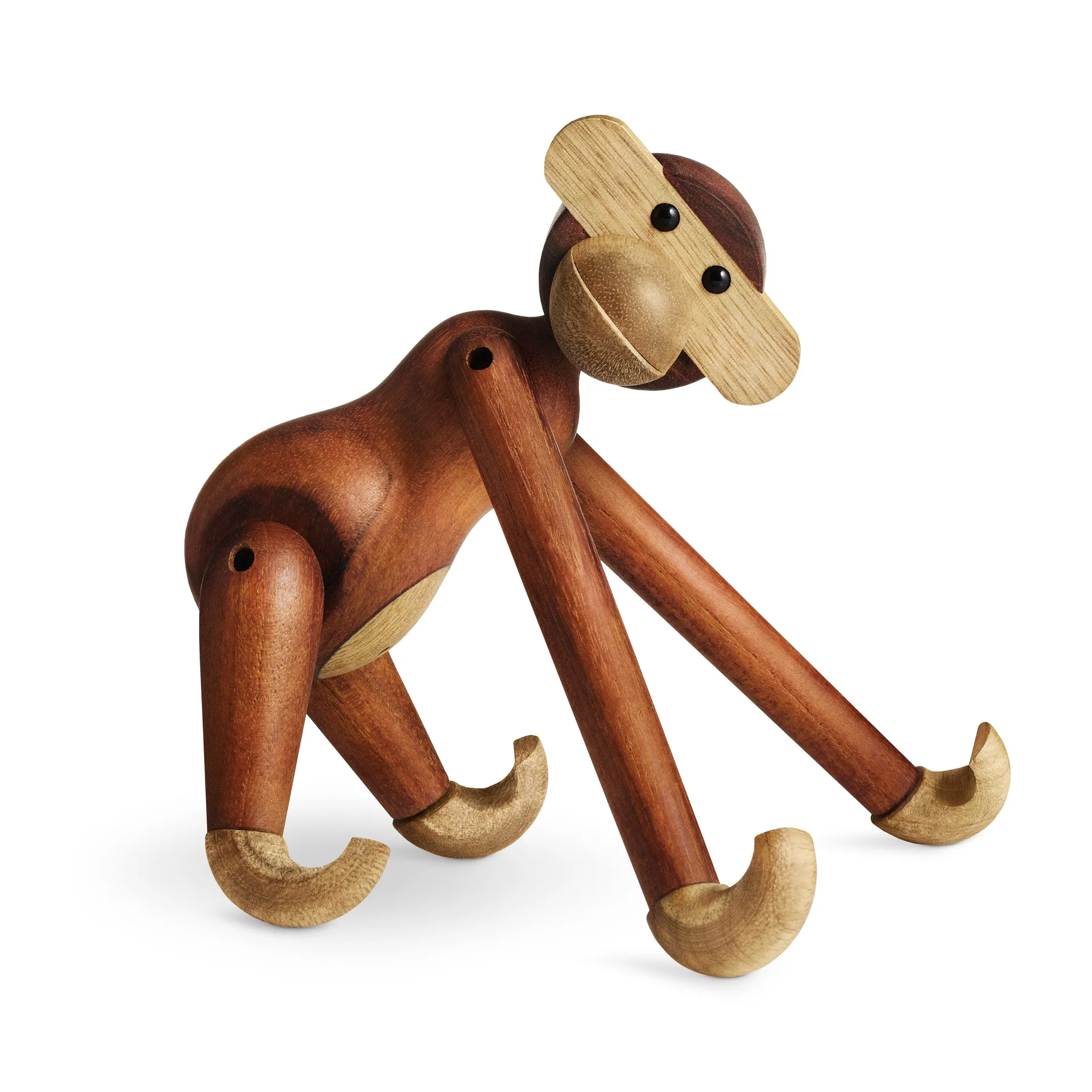 Kay Bojesen abe lille, Teak-limbatræ, 20 cm Kay Bojesen Denmark