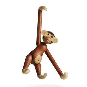 Kay Bojesen abe lille - Teak-limbatræ, 20 cm - Kay Bojesen Denmark