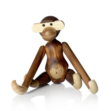 Kay Bojesen abe lille - Teak-limbatræ, 20 cm - Kay Bojesen Denmark