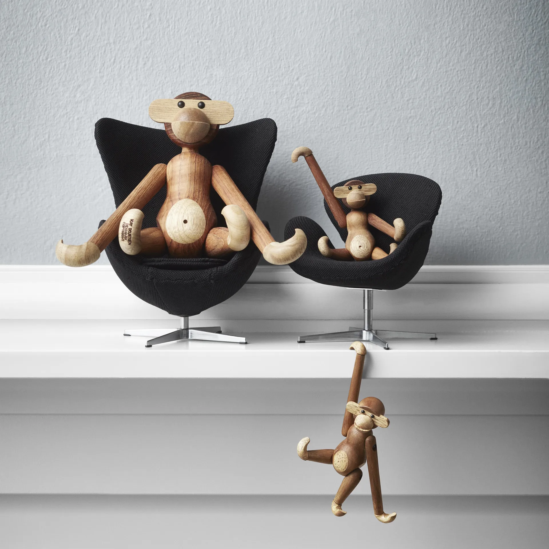 Kay Bojesen abe mini, Teak og limbatræ Kay Bojesen Denmark
