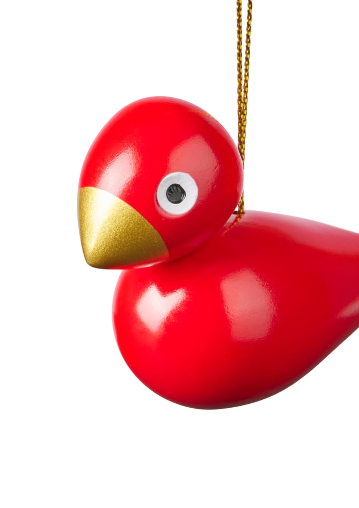 Kay Bojesen Christmas birds juleophæng 2 dele, Rød-grøn Kay Bojesen Denmark