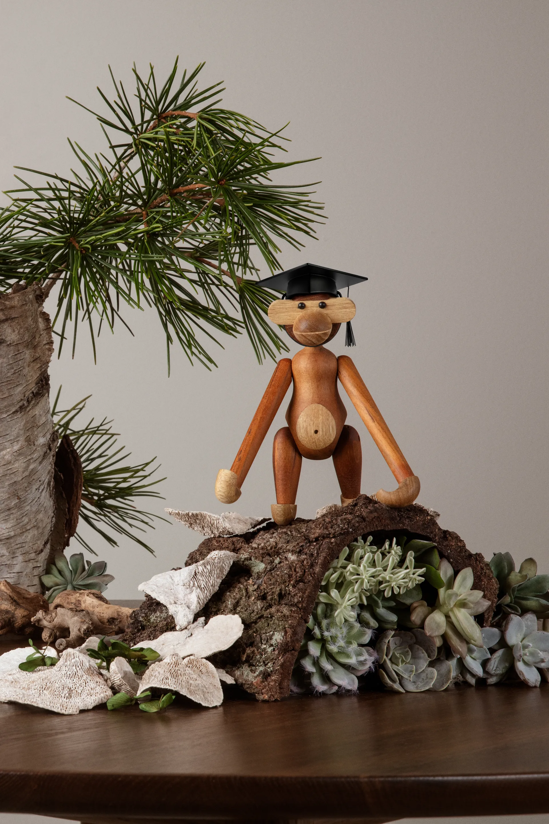 Kay Bojesen eksamenshue til lille abe, Sort Kay Bojesen Denmark