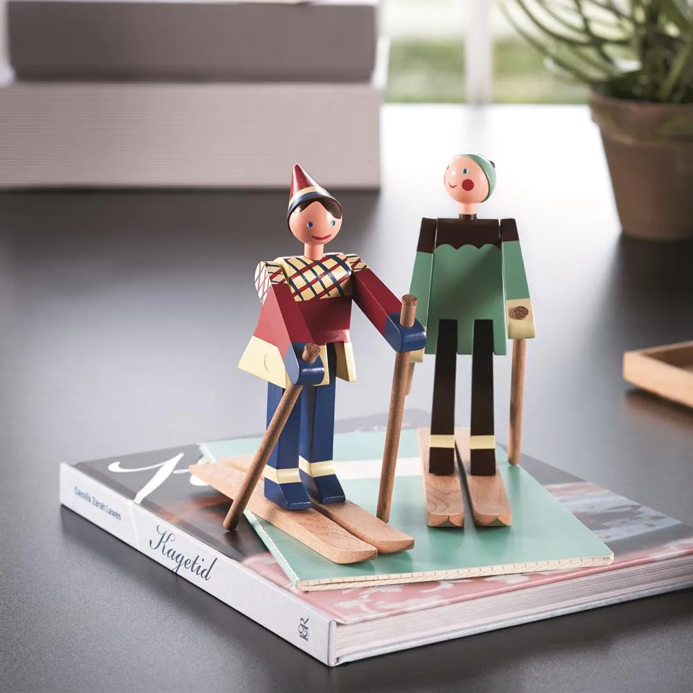 Kay Bojesen skiløber, Datti (rød) Kay Bojesen Denmark