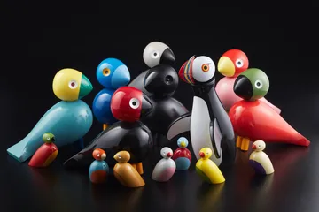 Kay Bojesen søpapegøje - 19,5 cm - Kay Bojesen Denmark