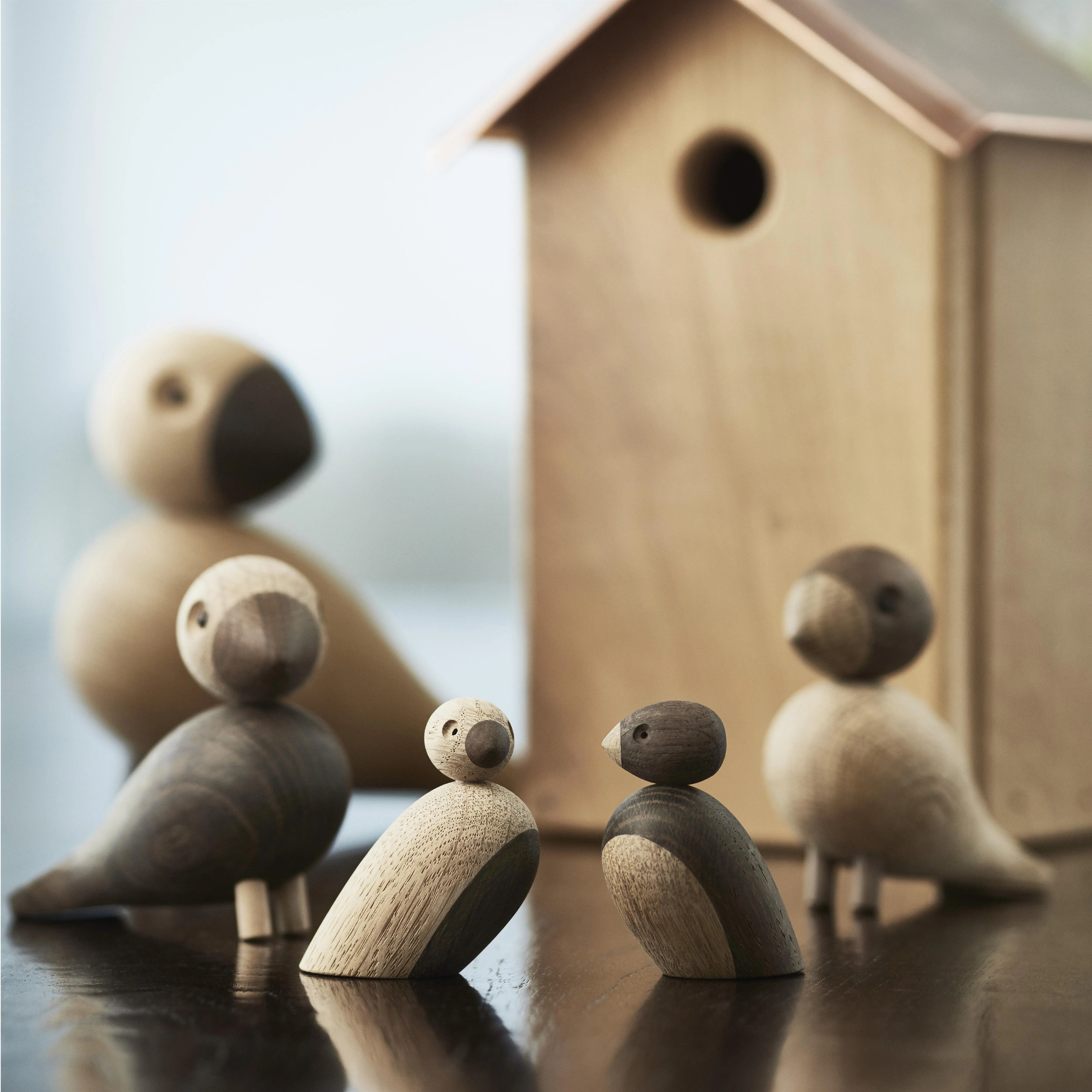 Kay Bojesen spurve 2 stk fra Kay Bojesen Denmark - NordicNest.dk