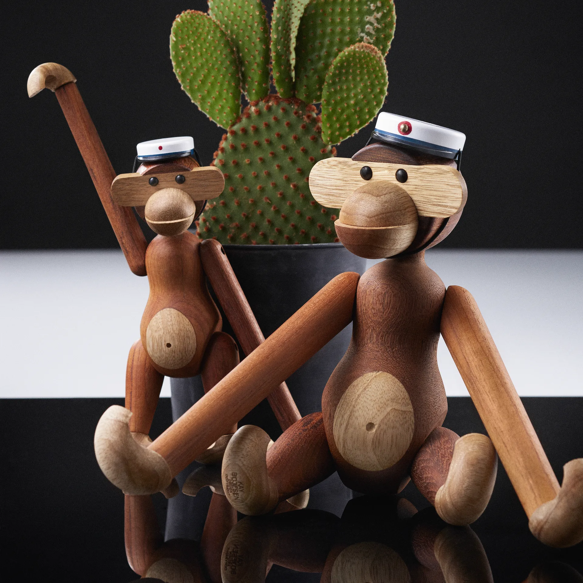 Kay Bojesen studenthue til abe mellemstor, Blå Kay Bojesen Denmark