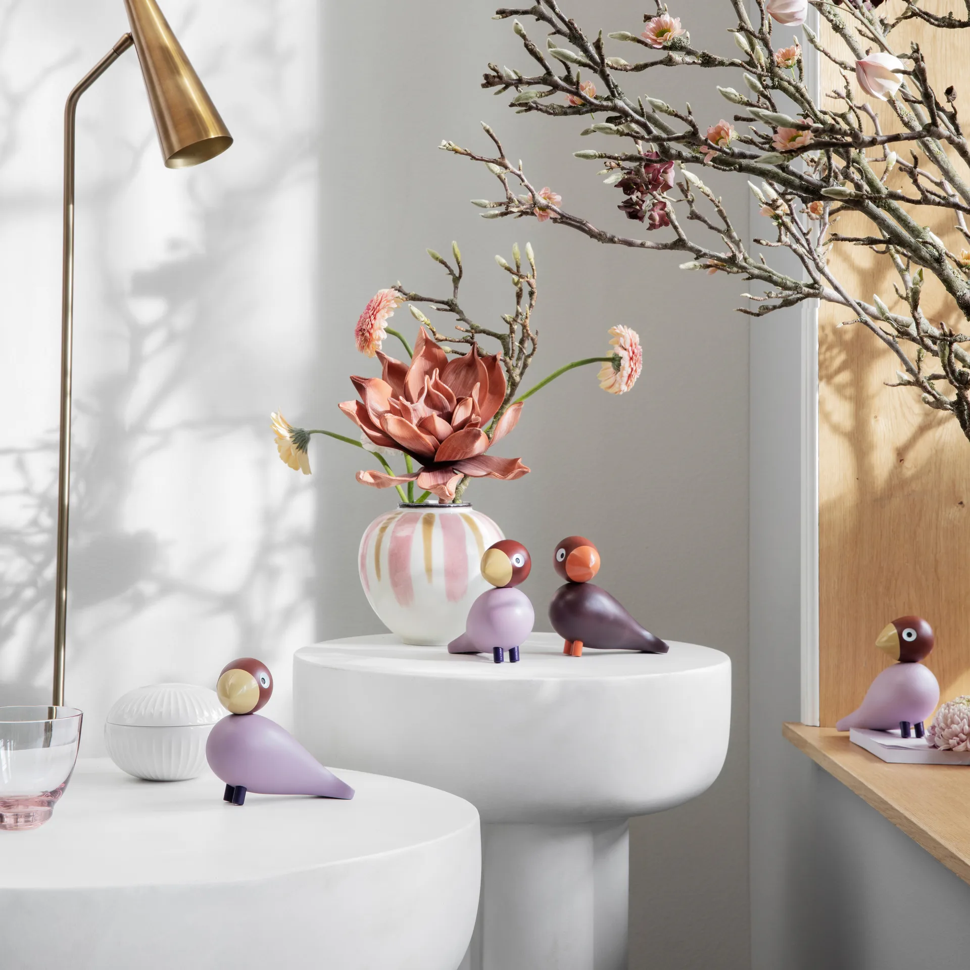 Kay Bojesen Year Bird 2023 sangfugl Jackie, Lavender Kay Bojesen Denmark