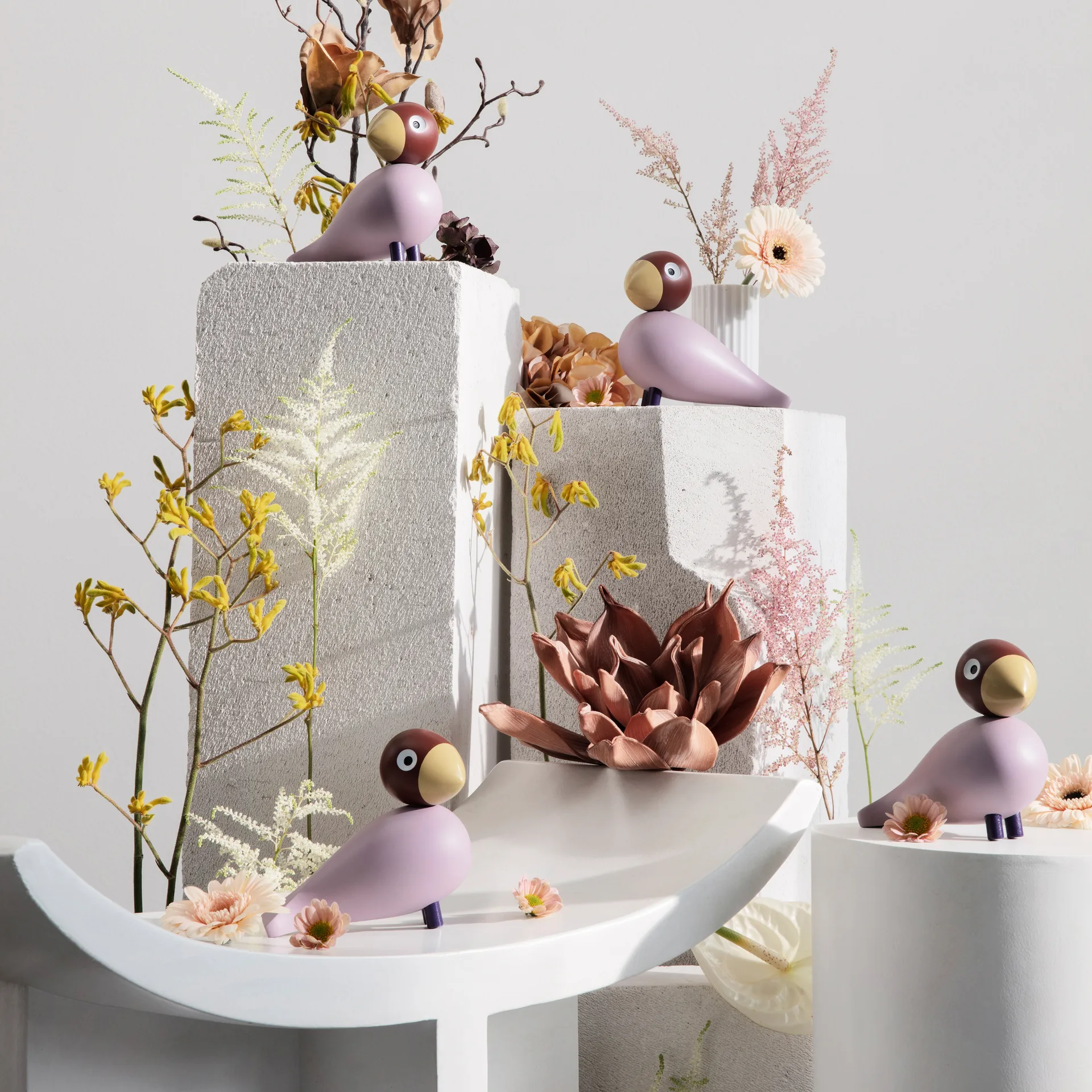 Kay Bojesen Year Bird 2023 sangfugl Jackie, Lavender Kay Bojesen Denmark