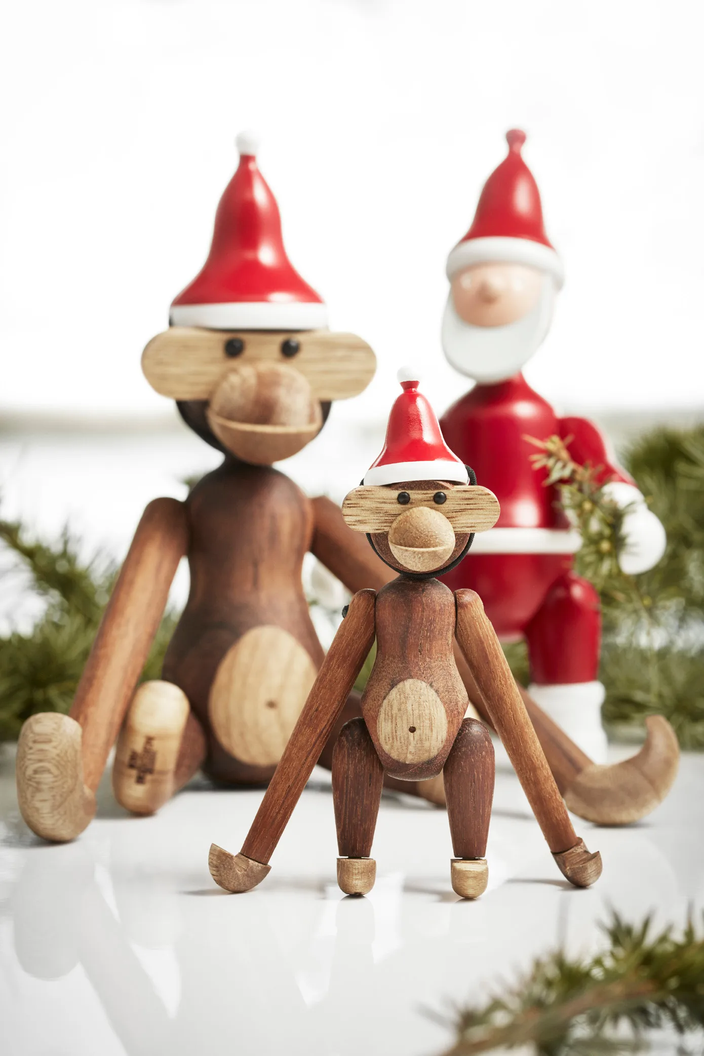 Lille abe med nissehue Kay Bojesen Denmark