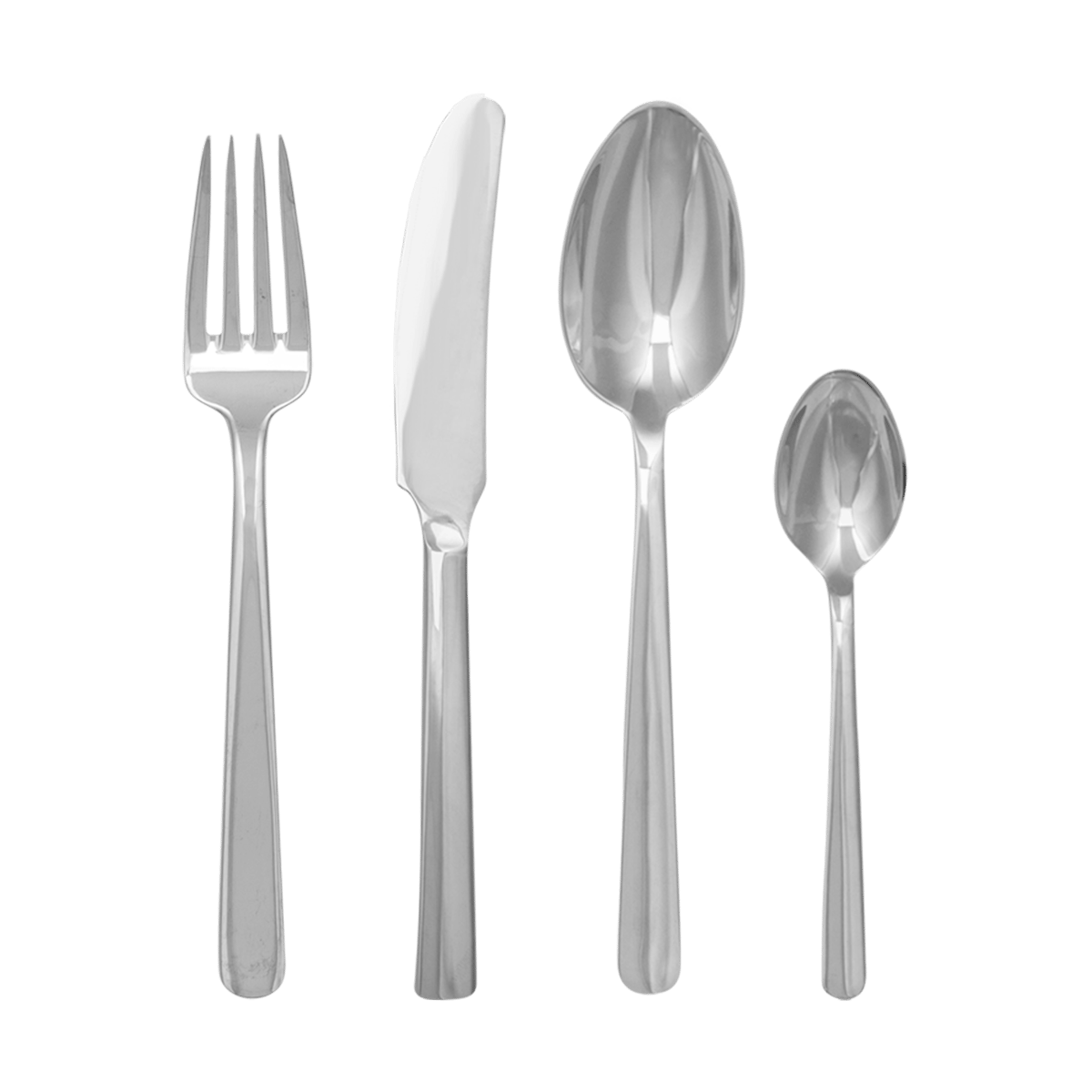 Kay Bojesen Grand Prix bestiksæt 24 dele Polished steel