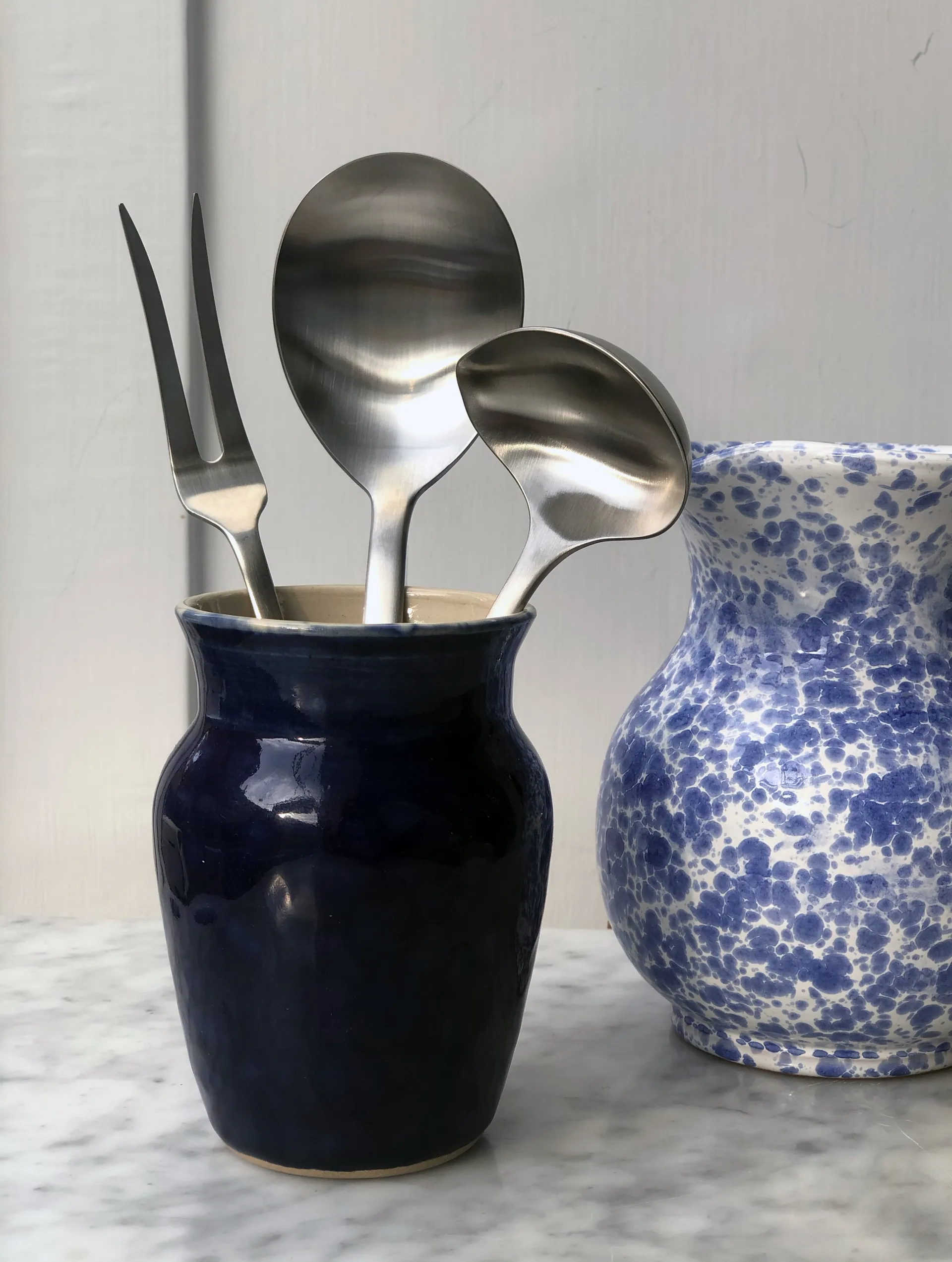 Grand Prix serveringssæt 3 dele, Matte steel Kay Bojesen