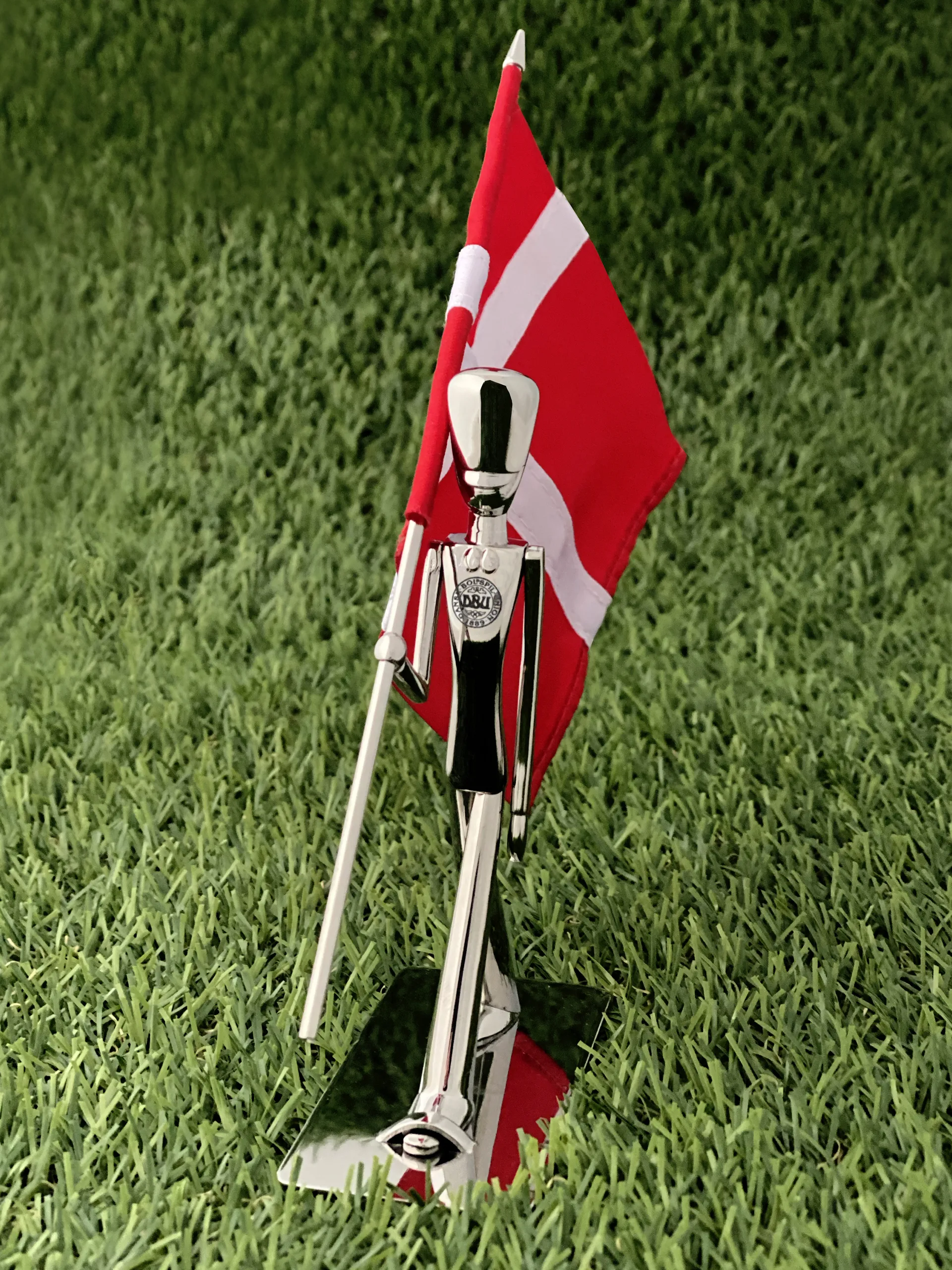 Royal Guard x DBU-figur 18 cm, Polished steel Kay Bojesen