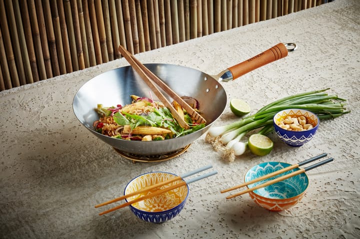 Ken Hom Classic carbon wokpande Ø32 cm, St�ål Ken Hom