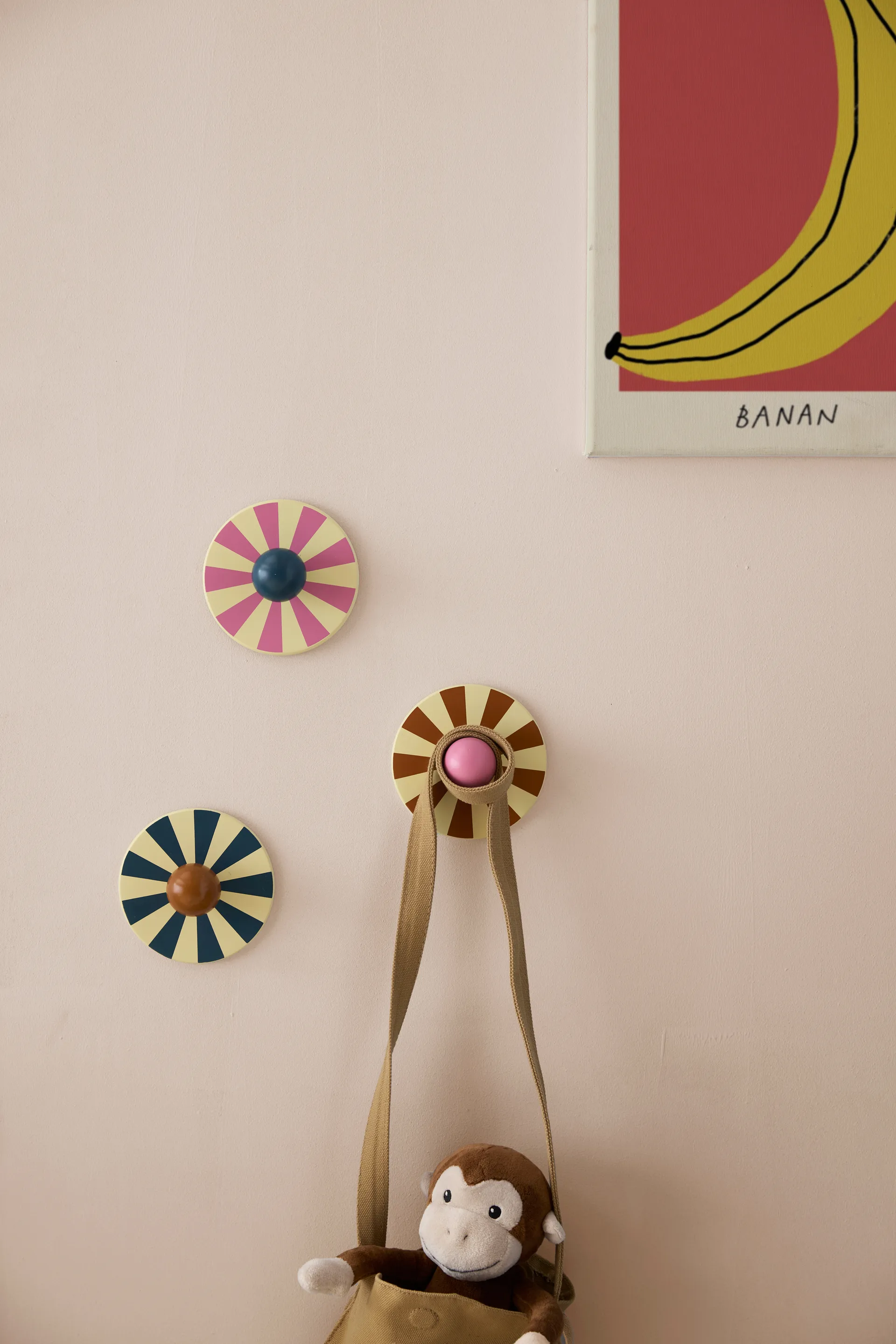 Cirkus krog 3 dele, Multi, Ø10×4,4 cm Kid's Concept