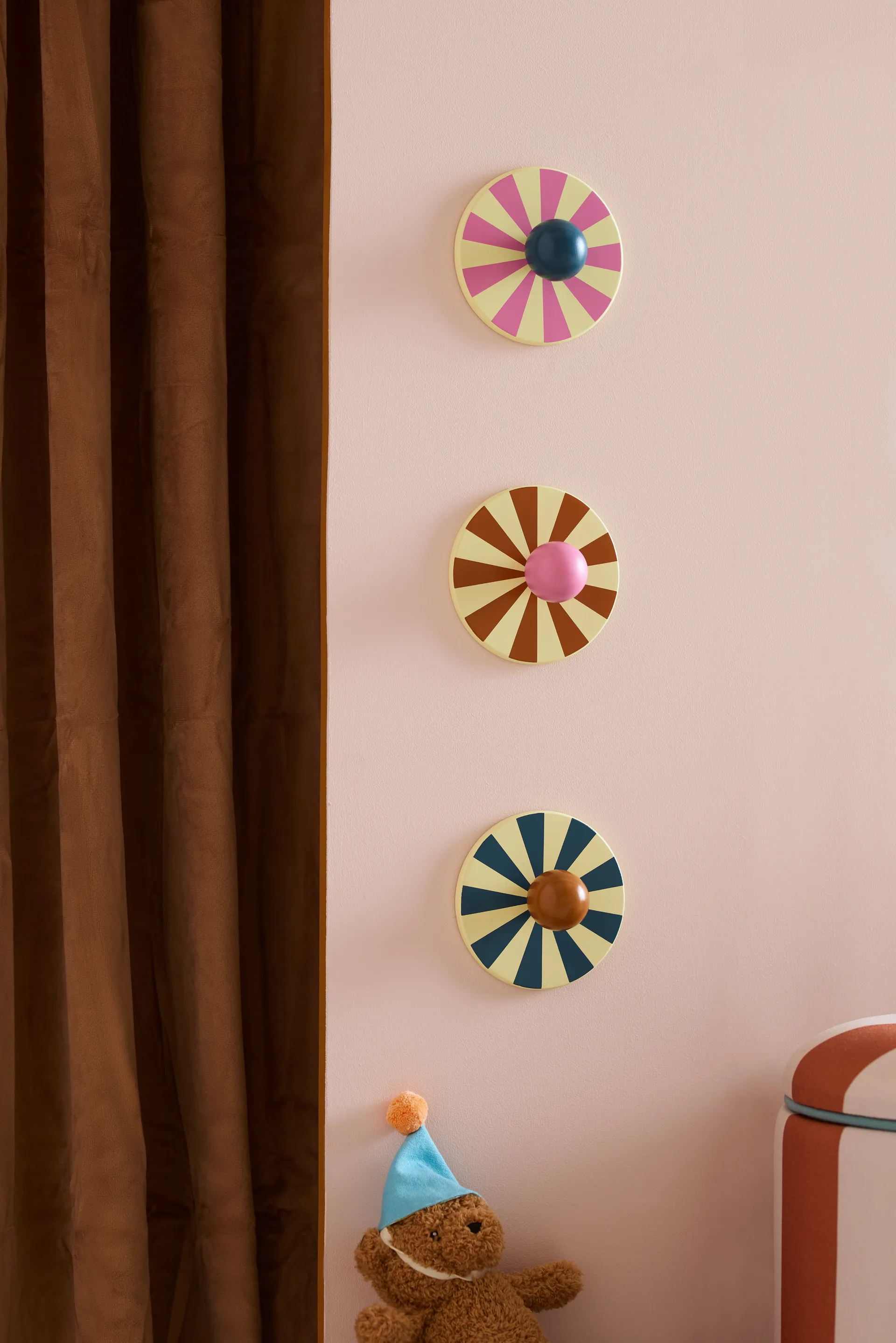 Cirkus krog 3 dele, Multi, Ø10×4,4 cm Kid's Concept