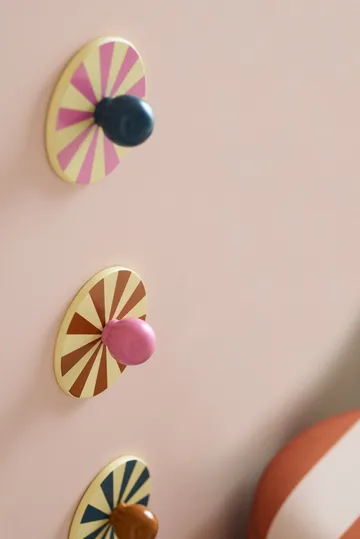 Cirkus krog 3 dele - Multi, Ø10×4,4 cm - Kid's Concept