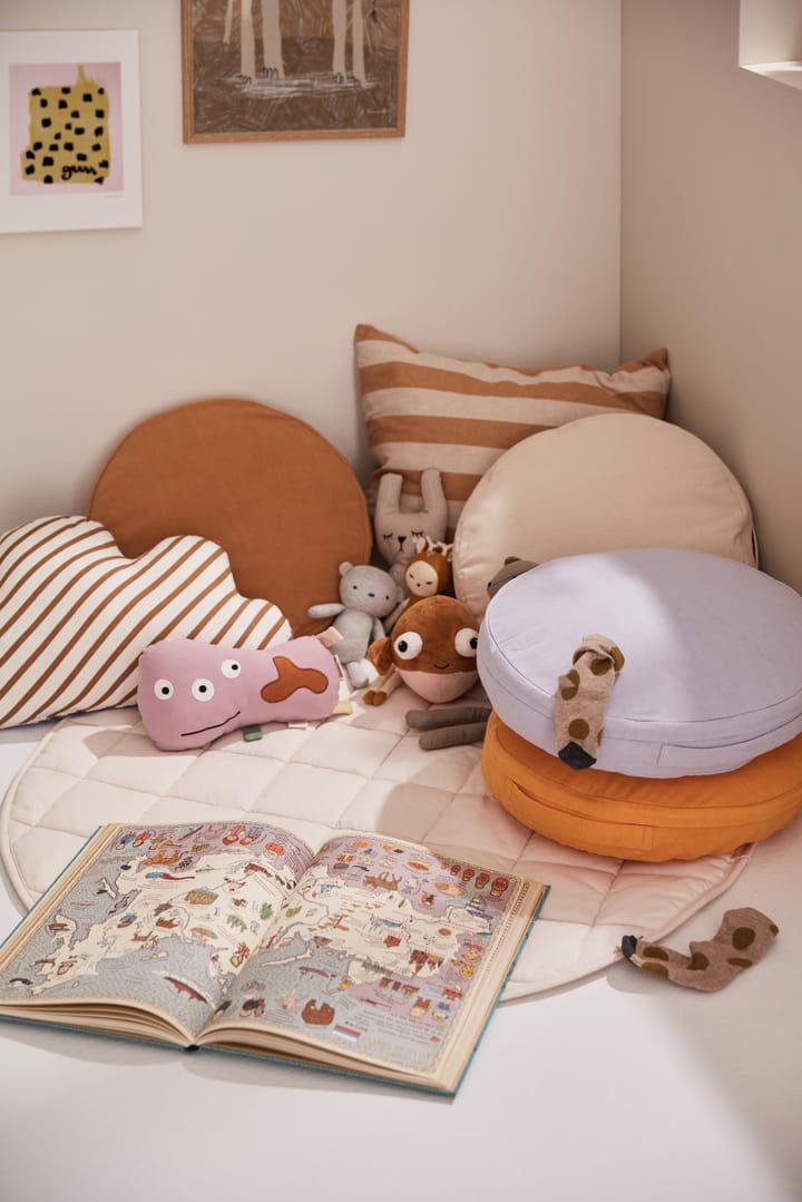 Kid's Base gulvpude 40x40 cm, Naturhvid Kid's Concept