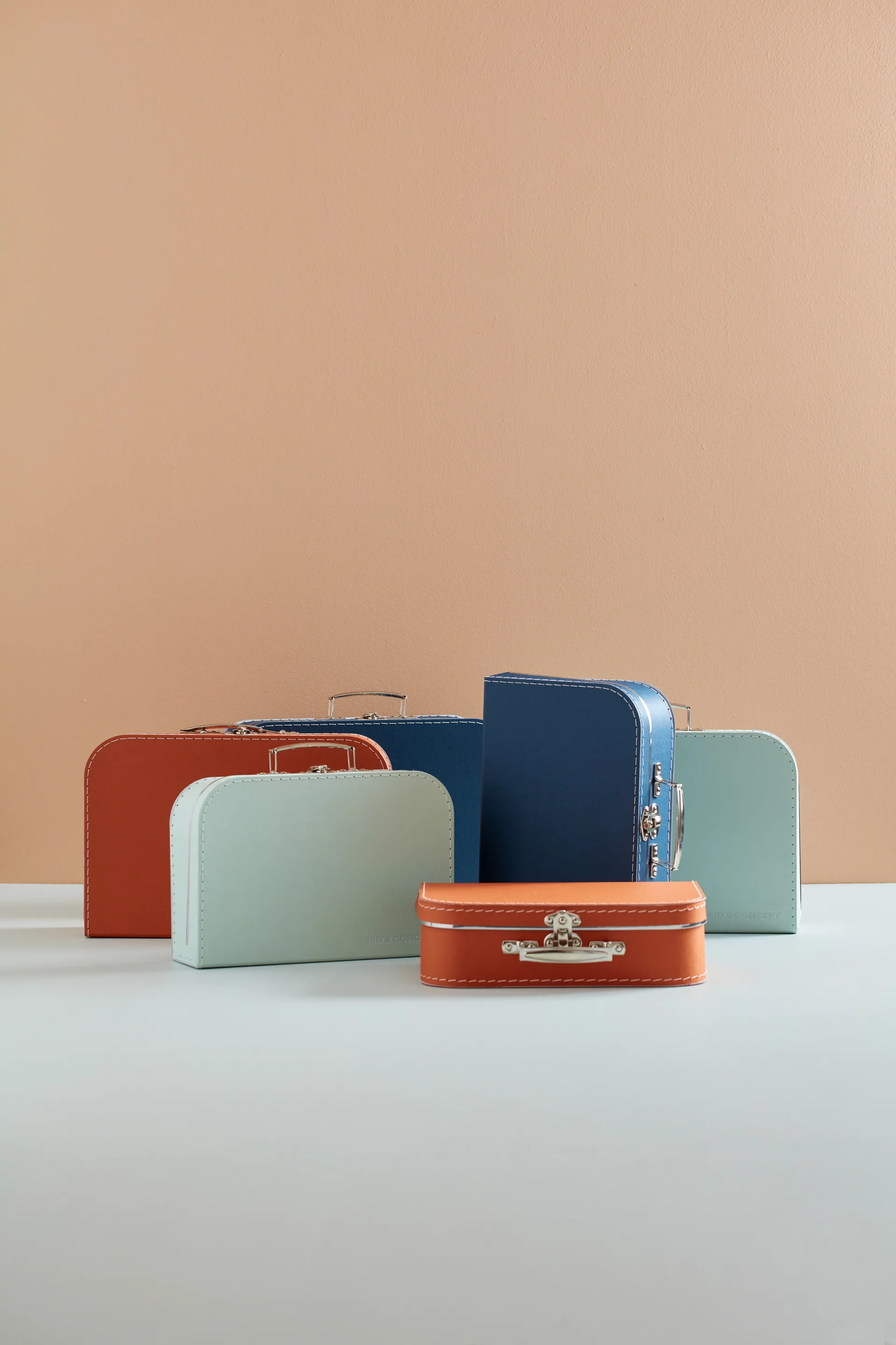 Kid's Base kuffert 2 dele, Mørkeblå Kid's Concept