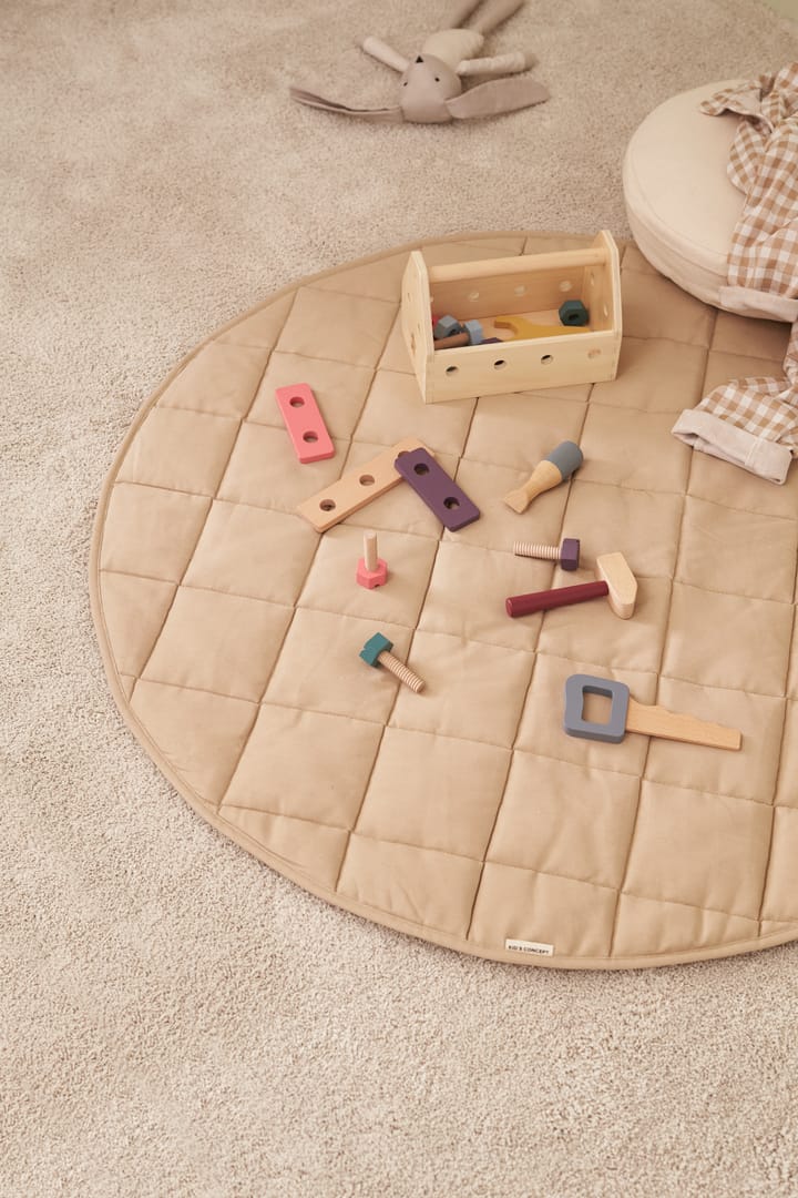 Kid's Base legemåtte, Beige Kid's Concept