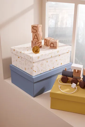 Kid's Base opbevaringskurve sæt - Blå - Kid's Concept